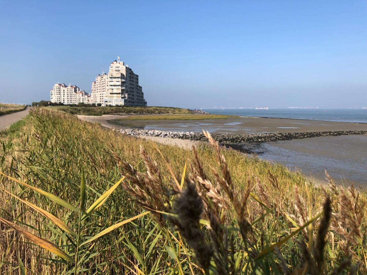 Appartement De Graanzolder Aan Zeeuwse Kust Hoofdplaat Exterior foto